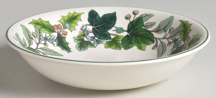 Green Garland Coupe Cereal Bowl by Spode-1