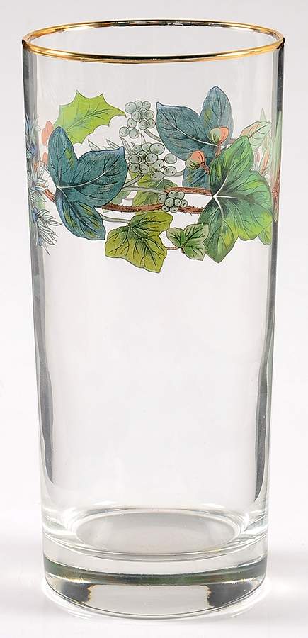 Green Garland Glassware Tall Tumbler by Spode-1