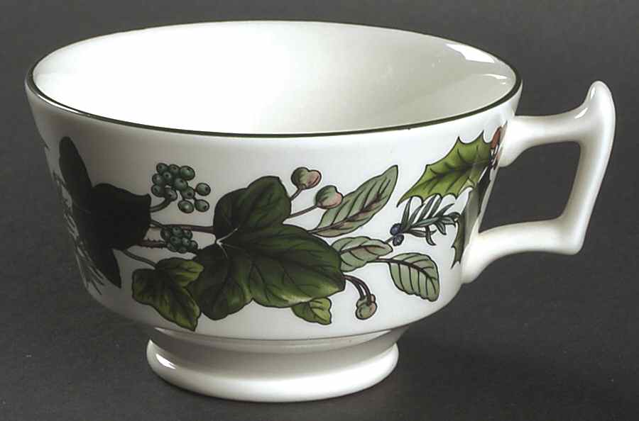 Green Garland Footed Cup by Spode-1