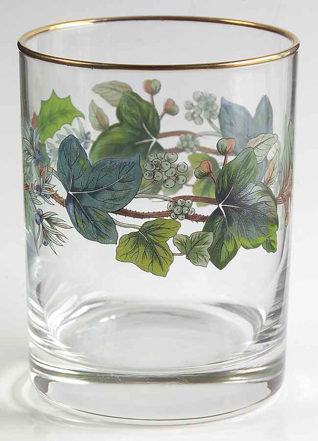 Green Garland 10 Oz Glassware Double Old Fashioned by Spode-1
