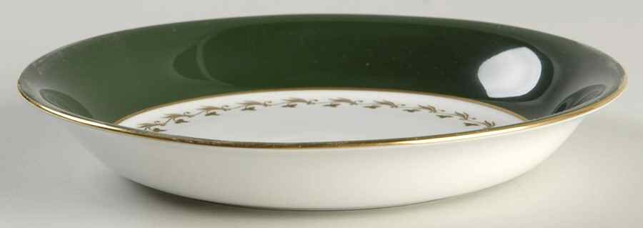 Green Velvet Coupe Soup Bowl by Spode-1