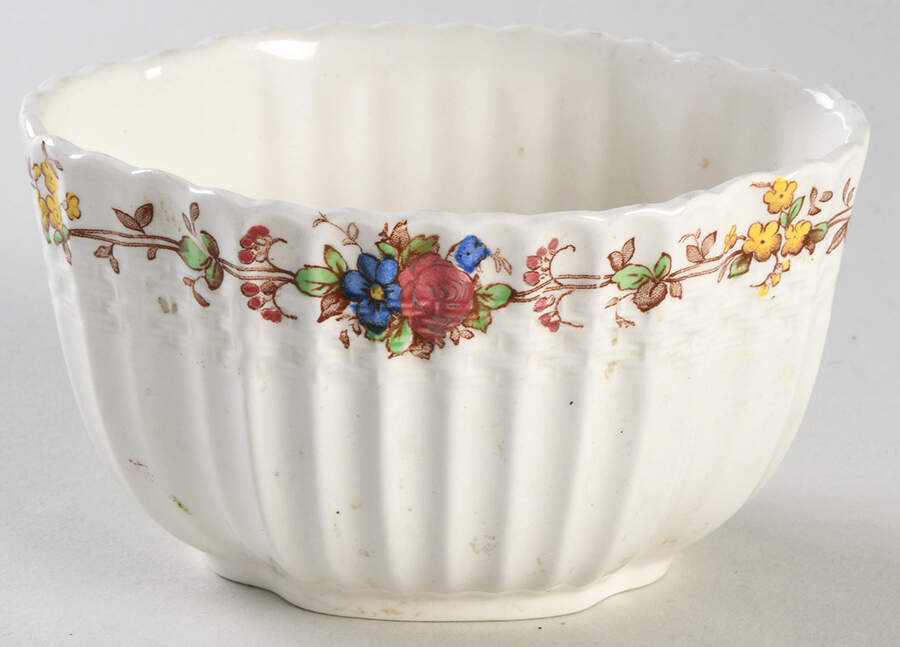 Hazel Dell Cream Sugar Bowl No Lid by Spode-1