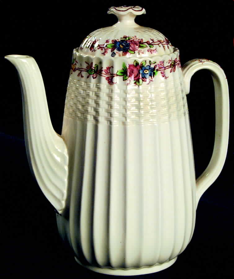 Hazel Dell Cream Mini Coffee Pot & Lid by Spode-1