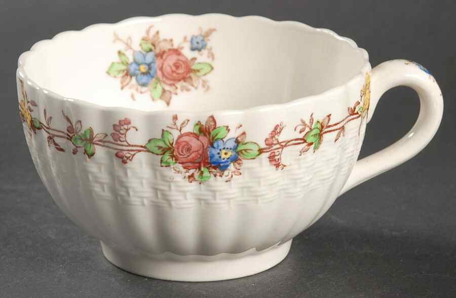 Hazel Dell Cream Footed Cup by Spode-1
