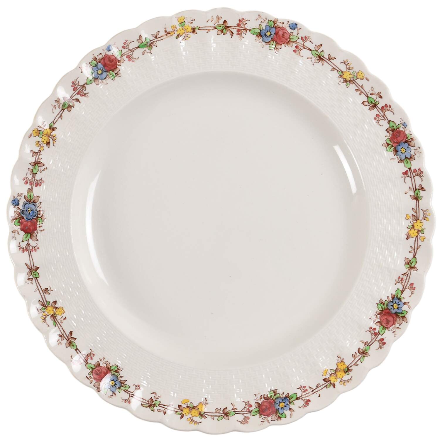 Hazel Dell Off White Dinner Plate by Spode-1