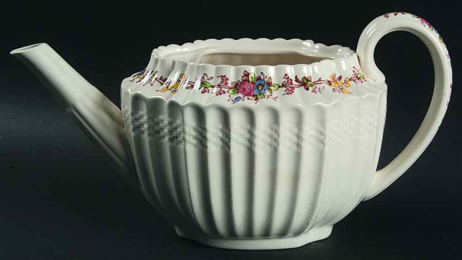 Hazel Dell Off White Teapot No Lid by Spode-1