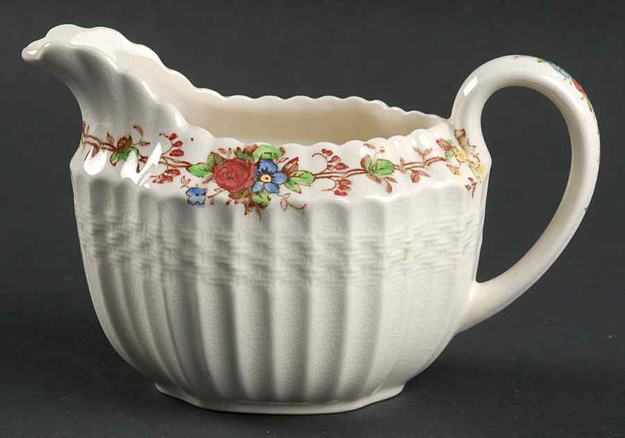 Hazel Dell Off White Creamer by Spode-1