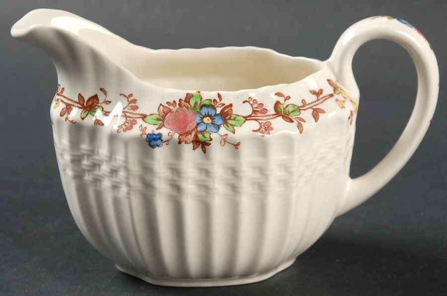 Hazel Dell Off White Creamer by Spode-1