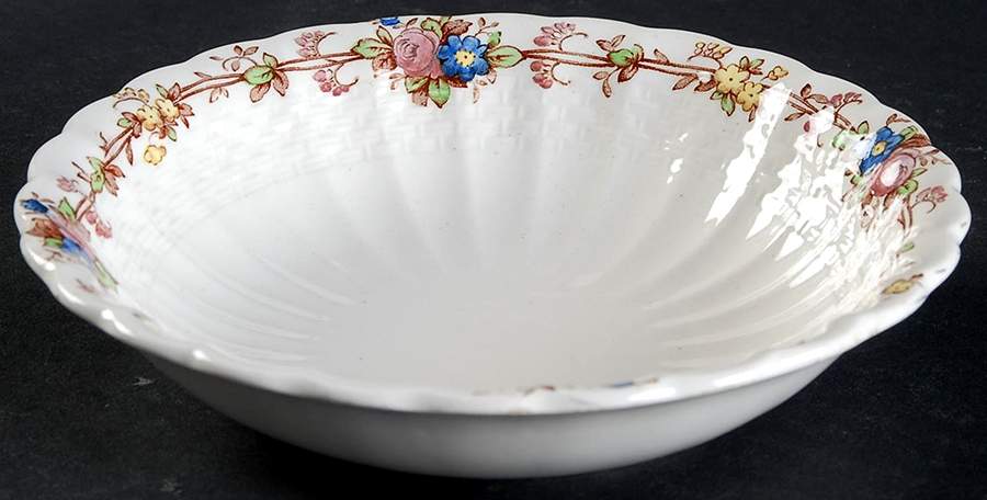 Hazel Dell Off White Coupe Cereal Bowl by Spode-1