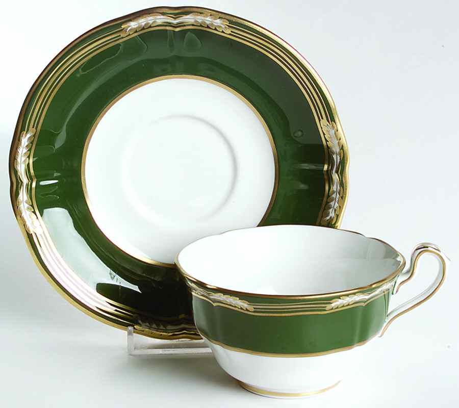 Harrogate Flat Cup & Saucer Set by Spode-1