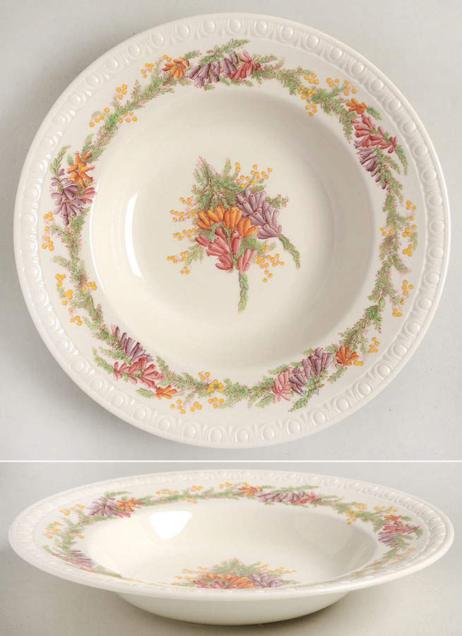 Heath Large Rim Soup Bowl by Spode-1