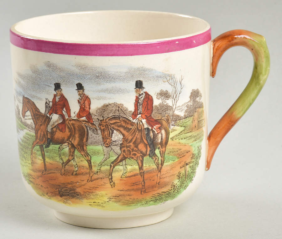 Herring Hunt The Hunt Red Oversized Cup by Spode-1