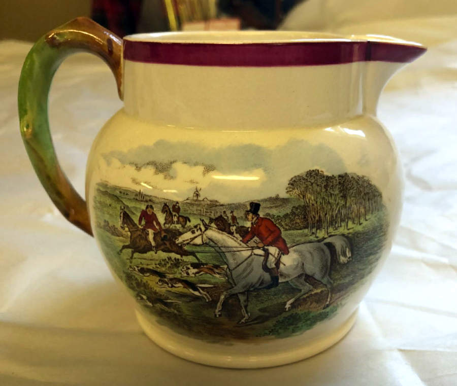 Herring Hunt The Hunt Red 10 Oz Jug by Spode-1