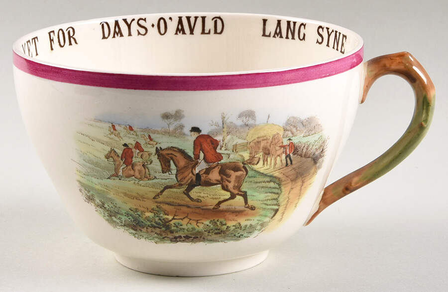 Herring Hunt The Hunt Red Jumbo Cup by Spode-1