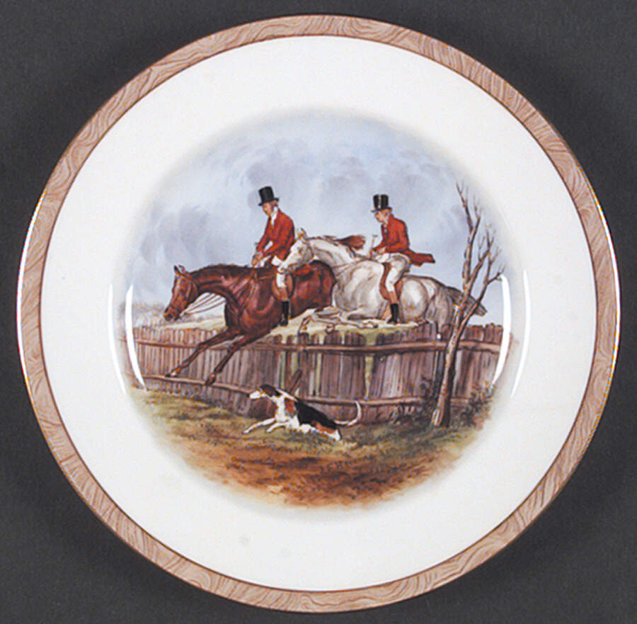 Herring Hunt Salad Plate by Spode-1