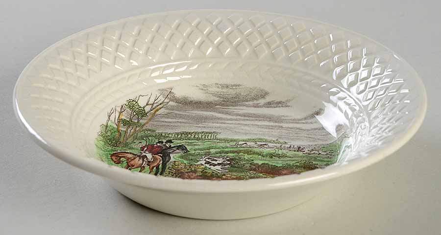 Herring Hunt (Mansard Shape) Fruit/Dessert (Sauce) Bowl by Spode-1