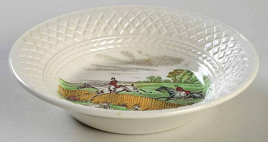 Herring Hunt (Mansard Shape) Fruit/Dessert (Sauce) Bowl by Spode-1