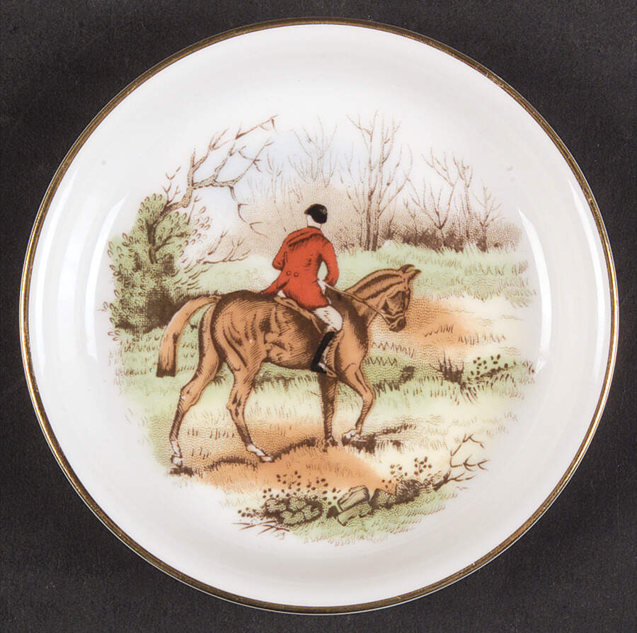 Herring Hunt Coaster by Spode-1