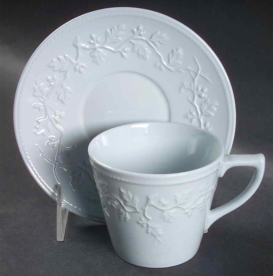 Henry Iv Flat Cup & Saucer Set by Spode-1