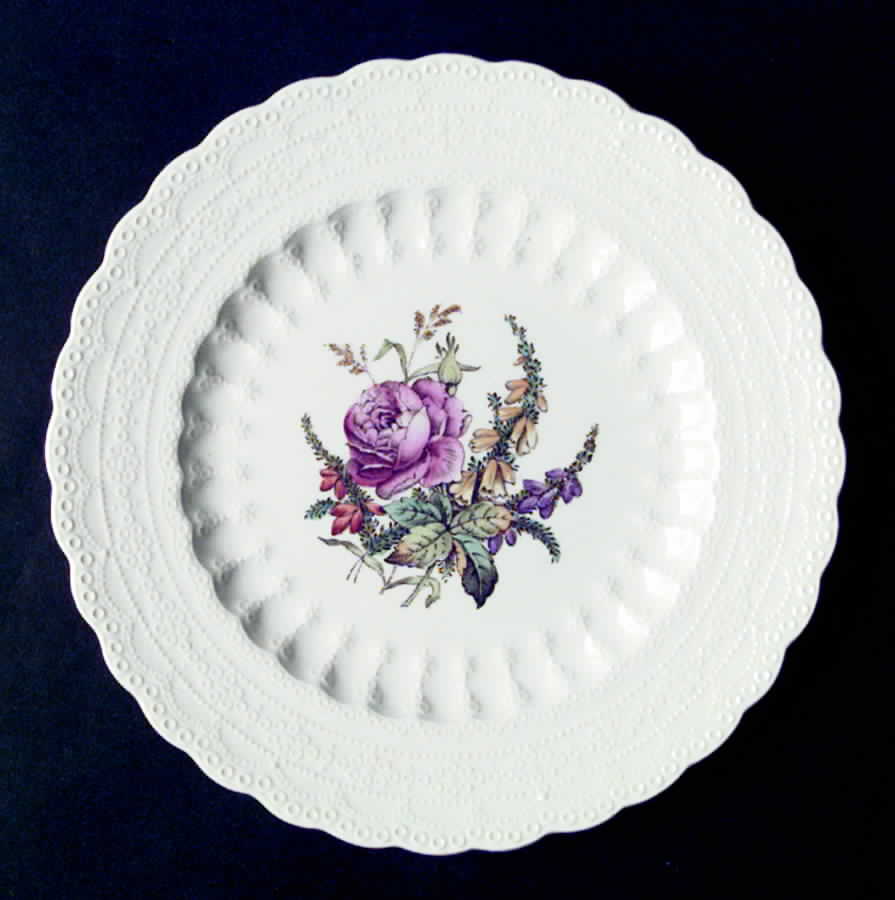 Heath & Rose (Jewel Shape) Salad Plate by Spode-1