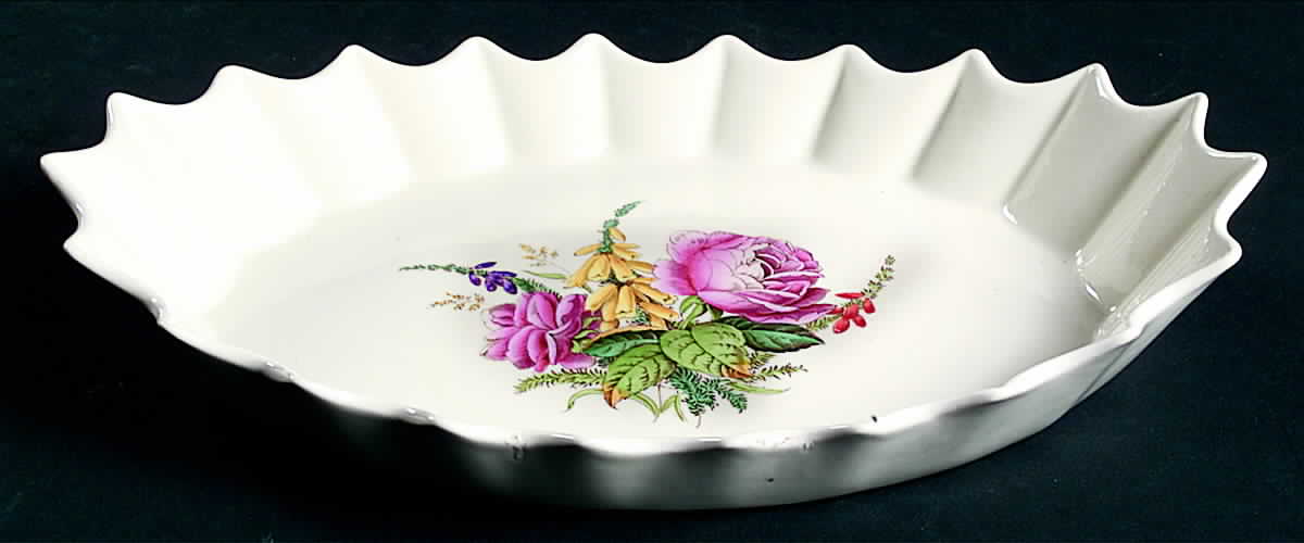 Heath & Rose (Jewel Shape) Jubilee Platter by Spode-1