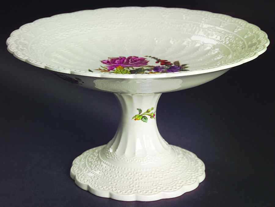 Heath & Rose (Jewel Shape) Round Compote (Height X Width) by Spode-1