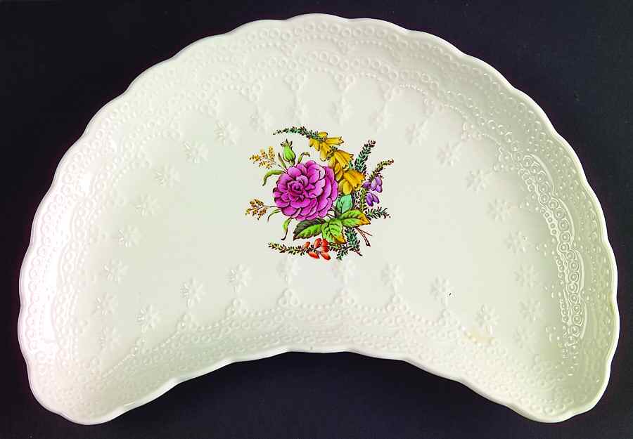 Heath & Rose (Jewel Shape) Crescent Salad Plate by Spode-1