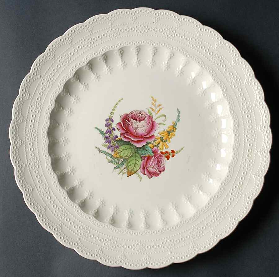 Heath & Rose (Jewel Shape) 13" Chop Plate (Round Platter) by Spode-1