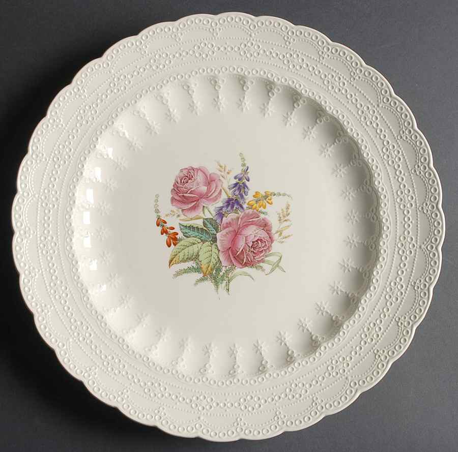 Heath & Rose (Jewel Shape) 15" Chop Plate (Round Platter) by Spode-1