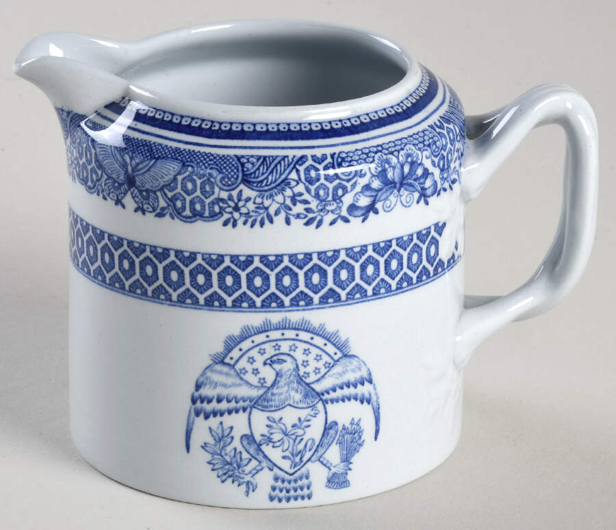 Heritage Blue Mini Creamer by Spode-1