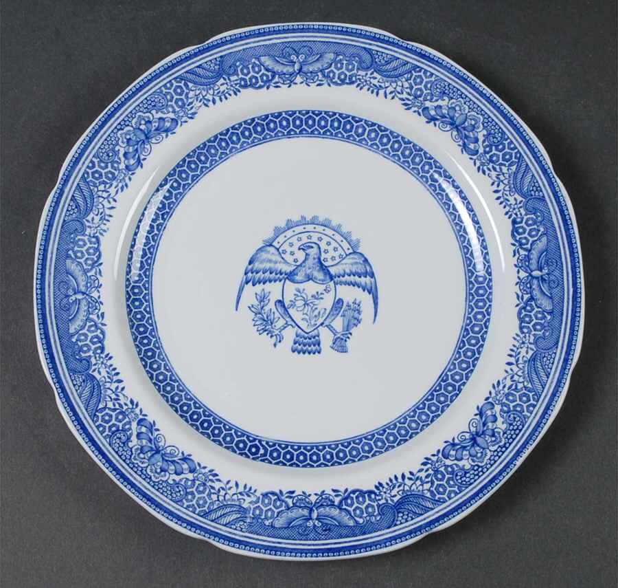 Heritage Blue Luncheon Plate by Spode-1