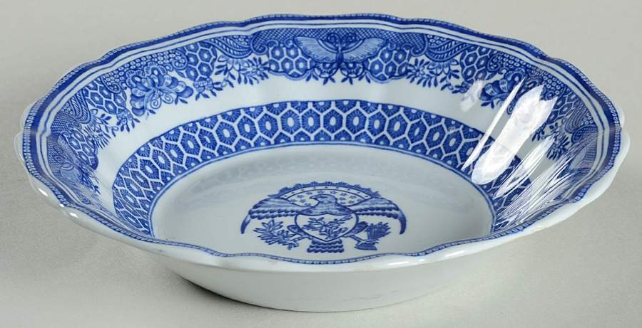 Heritage Blue Fruit/Dessert (Sauce) Bowl by Spode-1