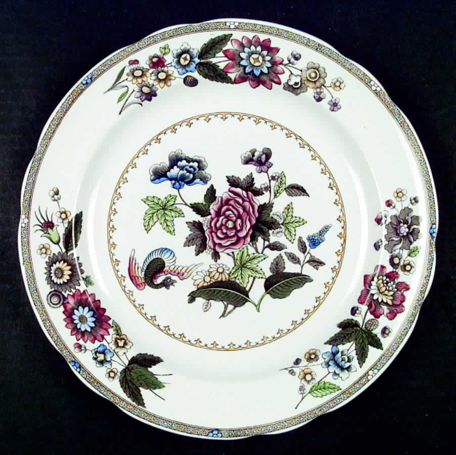 Heron Dinner Plate by Spode-1