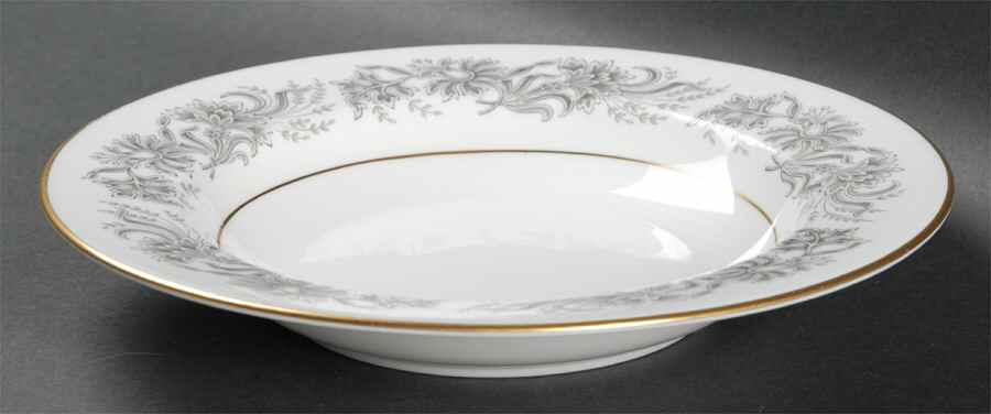 Honeysuckle Rim Soup Bowl by Spode-1