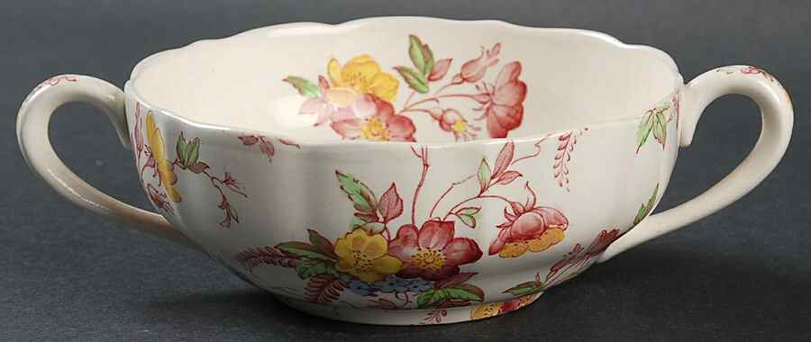 Honeywall Flat Cream Soup Bowl by Spode-1