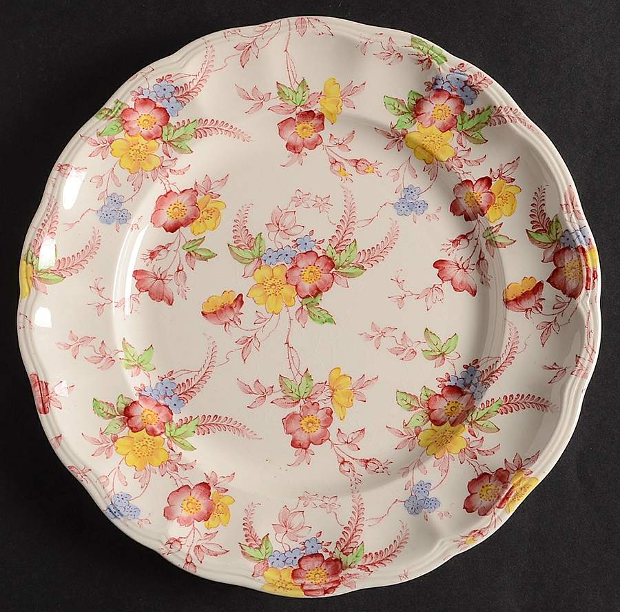 Honeywall Luncheon Plate by Spode-1
