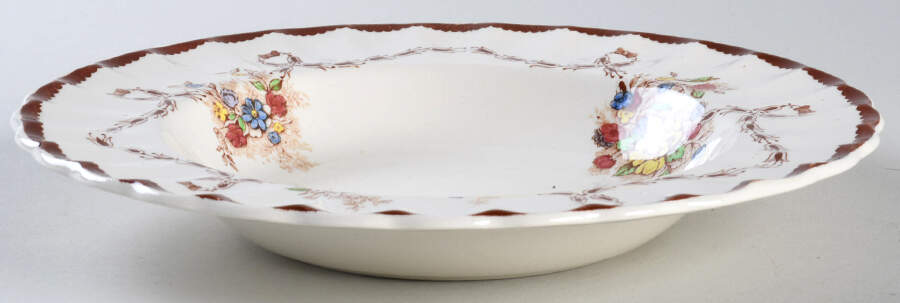 Husk Rim Soup Bowl by Spode-1