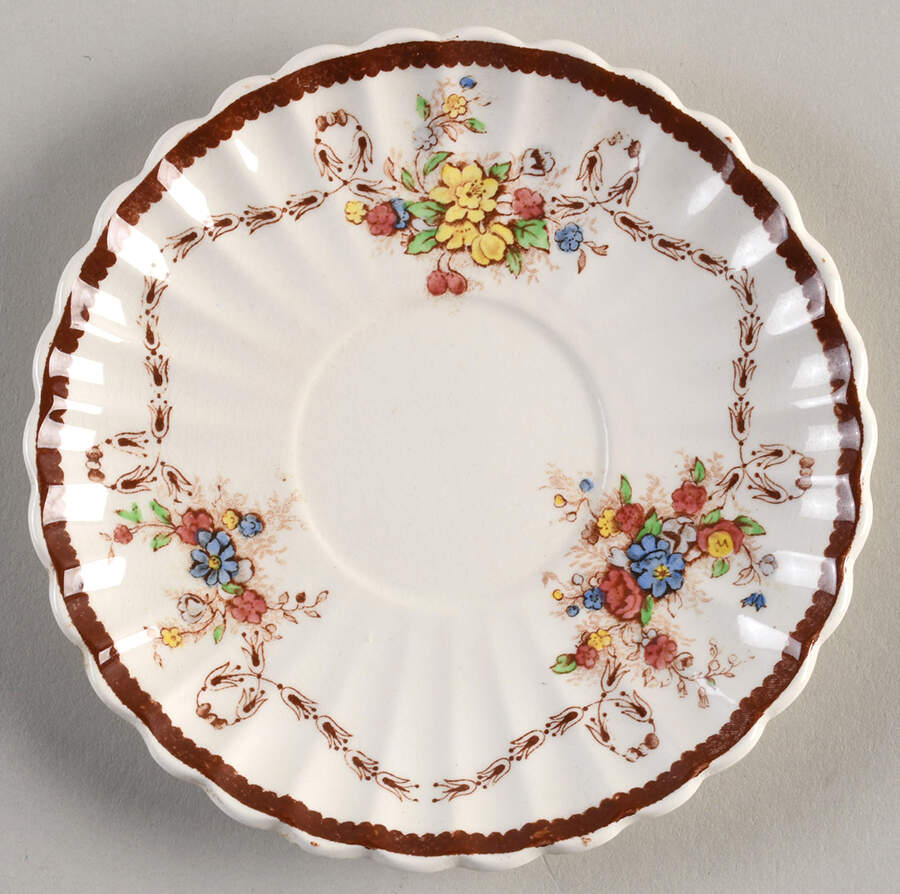 Husk Saucer for Demitasse Cup by Spode-1
