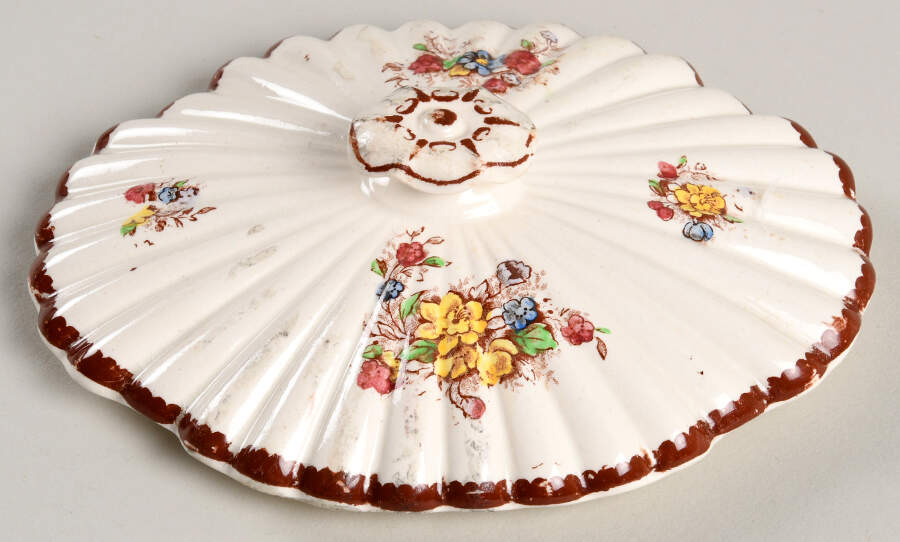 Husk Lid for Sugar Bowl by Spode-1