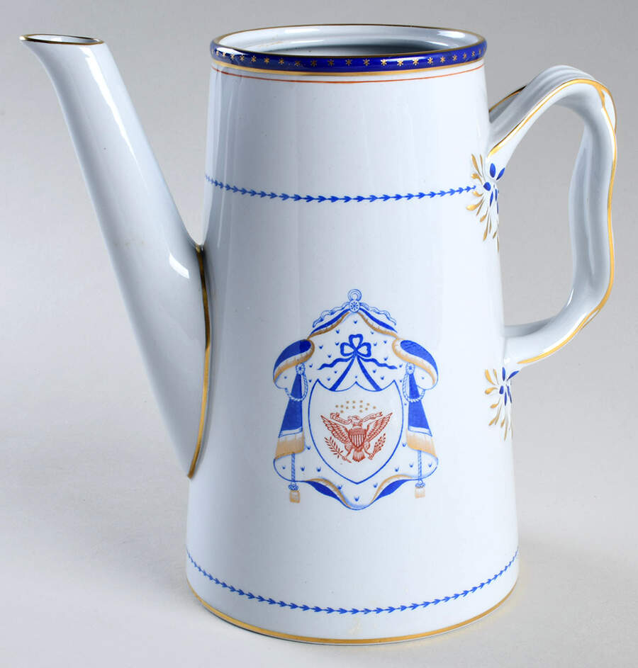 Independence Coffee Pot No Lid by Spode-1
