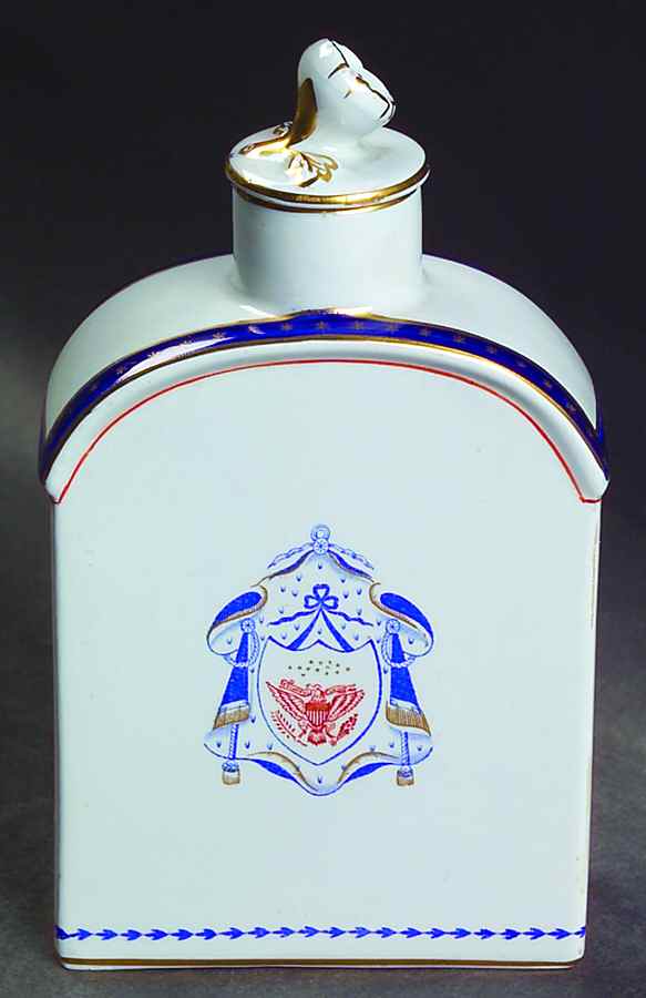 Independence Tea Caddy & Lid by Spode-1