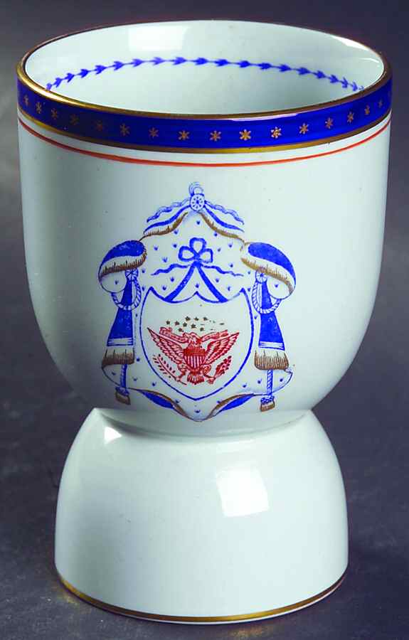 Independence Double Egg Cup by Spode-1