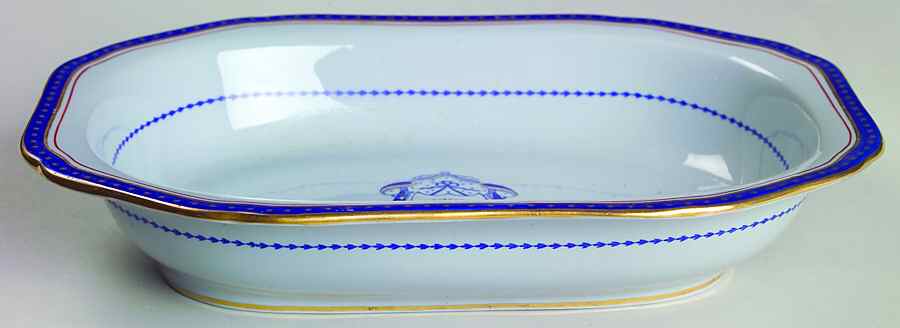 Independence 9" Oval Vegetable Bowl by Spode-1