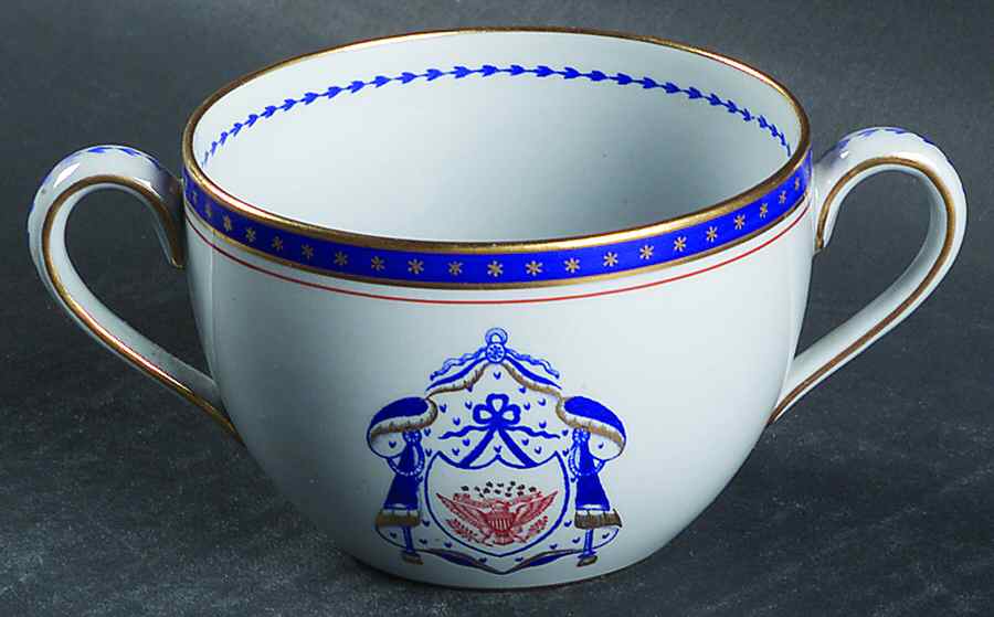 Independence Flat Bouillon Cup by Spode-1