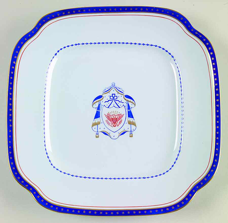 Independence Square Salad Plate by Spode-1