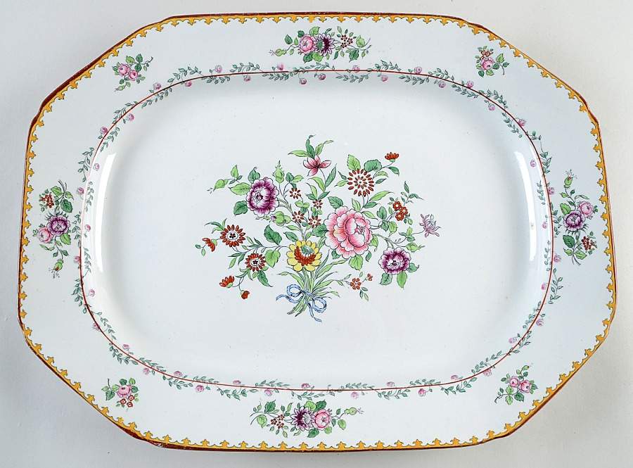 Ingestre 17" Oval Serving Platter by Spode-1