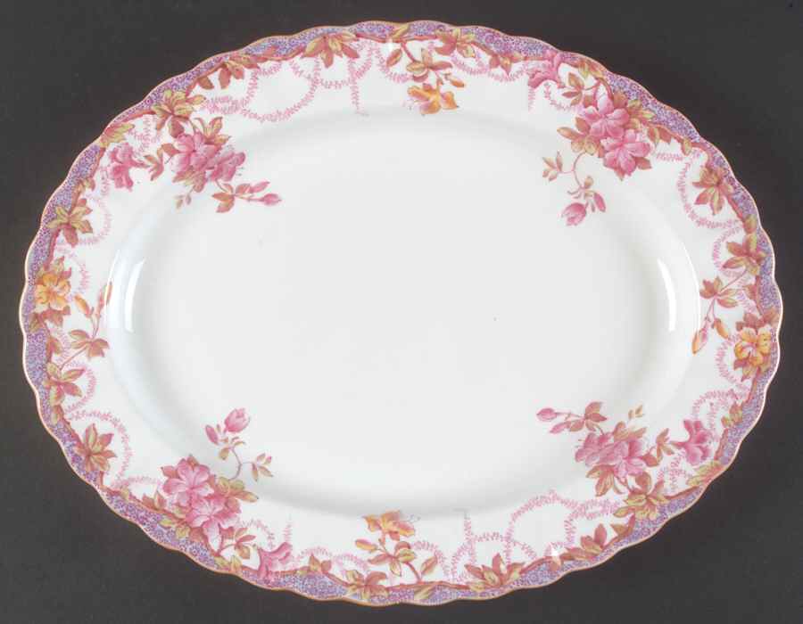 Irene 12" Oval Serving Platter by Spode-1