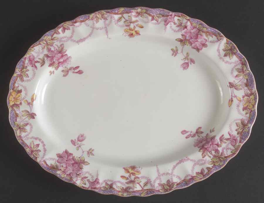 Irene 10" Oval Serving Platter by Spode-1