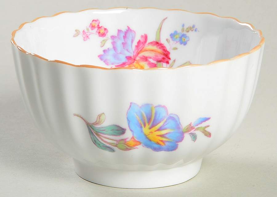 Iris Open Sugar Bowl by Spode-1