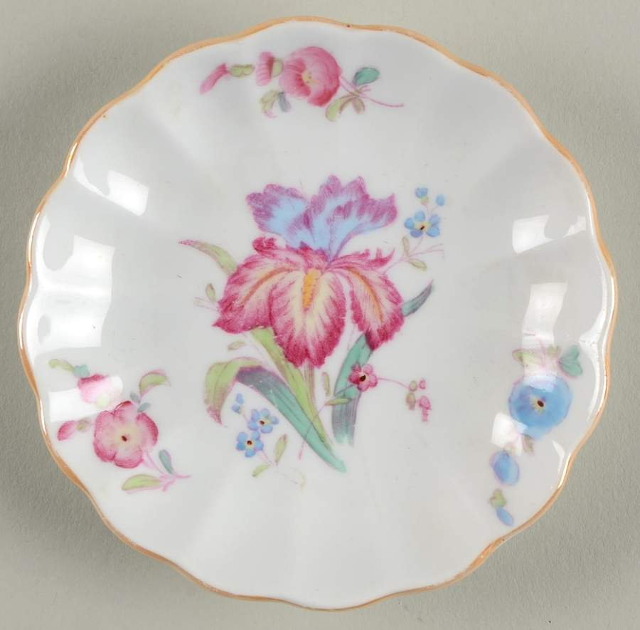 Iris Butter Pat by Spode-1